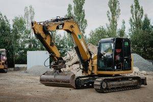 Pásové rypadlo<br>CAT 308E